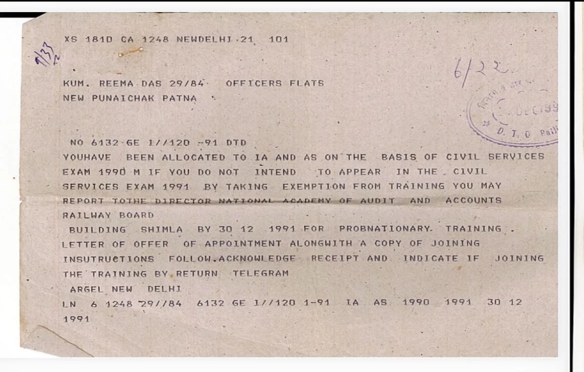 From the UPSC telegram to AI era: IAAS officer Reema Prakash gets nostalgic reflecting on the past